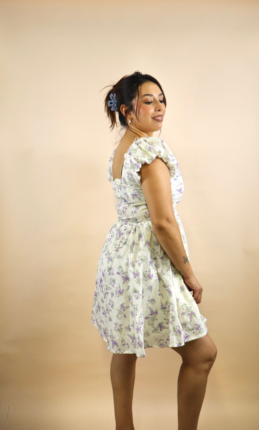 Violet dress