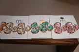 Magnolias earrings