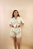 Boho Floral Lace Shirt