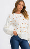 Maddie Pom Pom Pullover Sweater