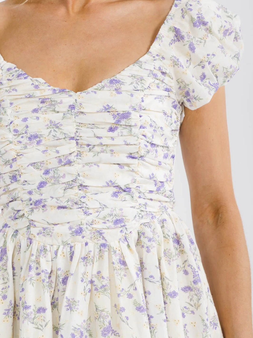 Violet dress