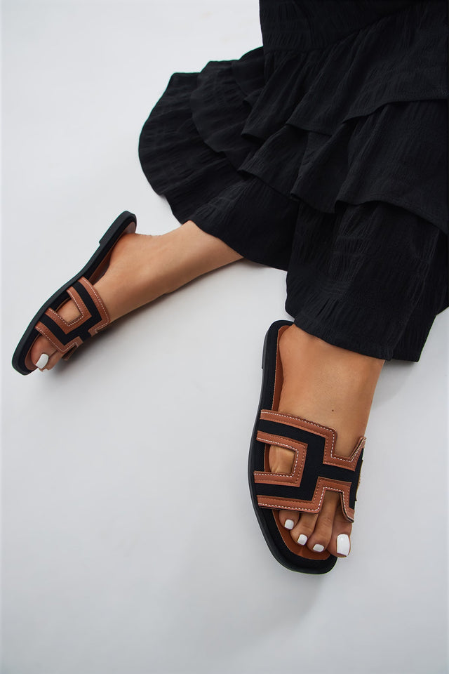 H-STRAP SANDALS