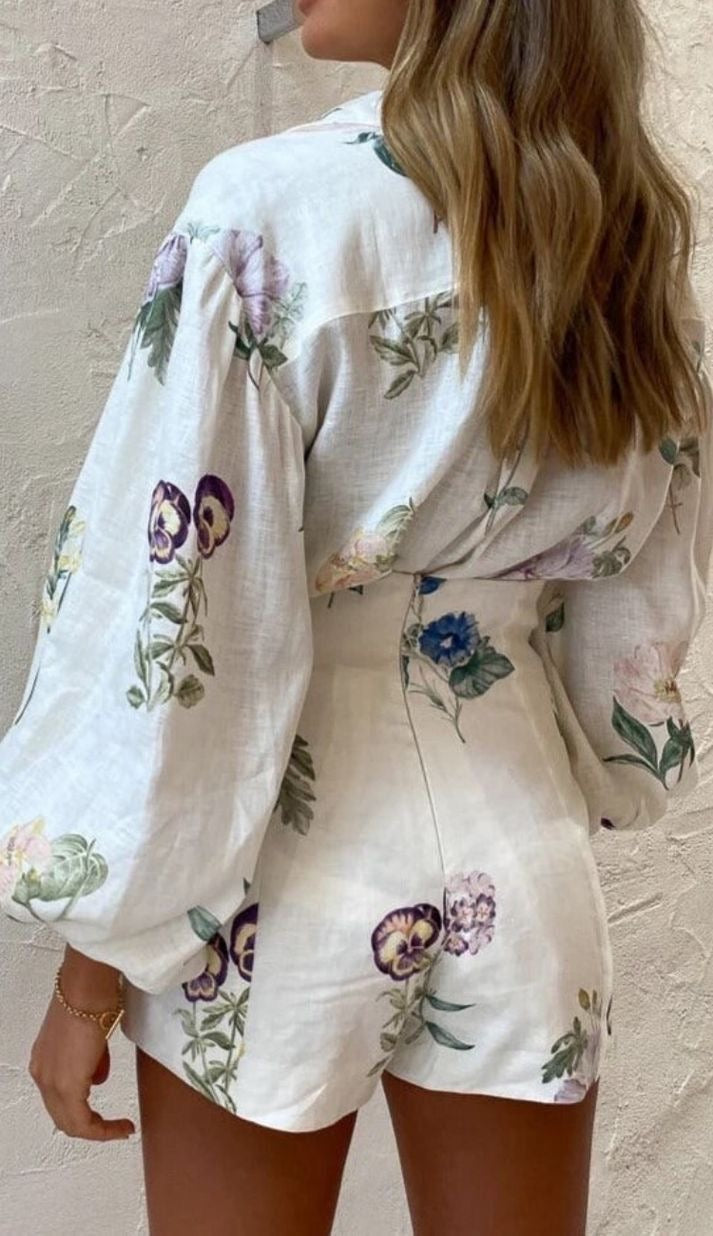 Cherry Blossom Top & Short Set