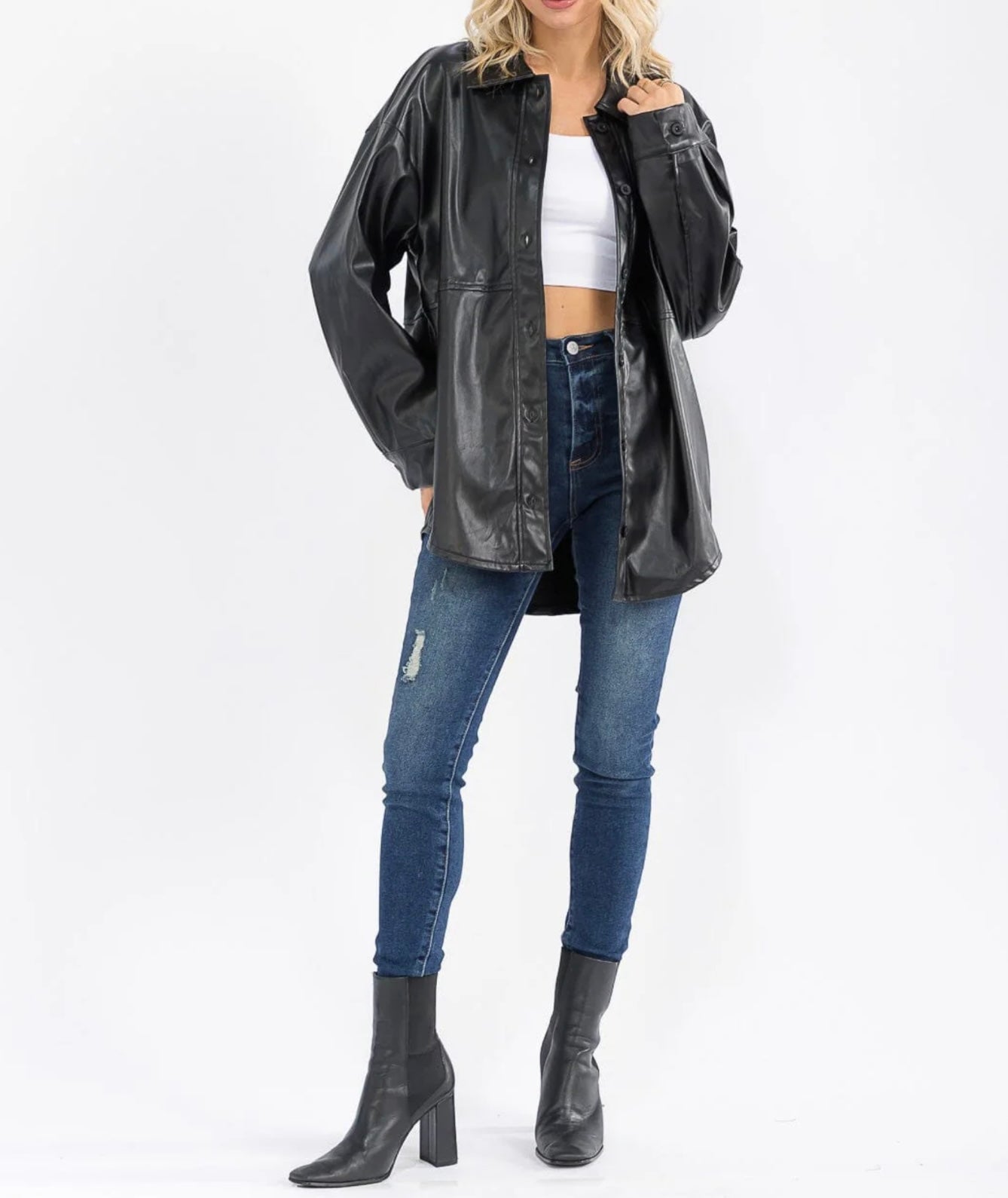 Naomi leather jacket