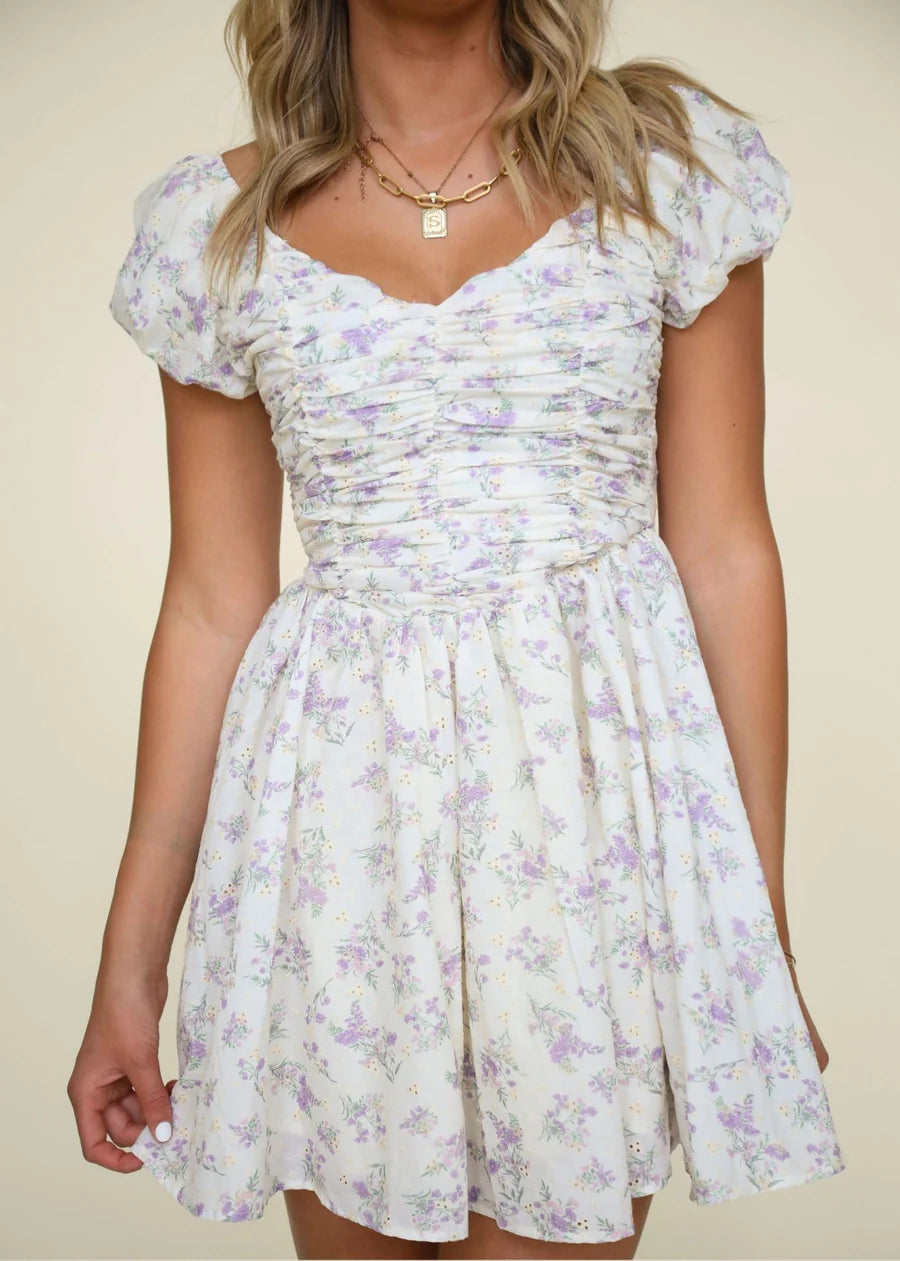 Violet dress