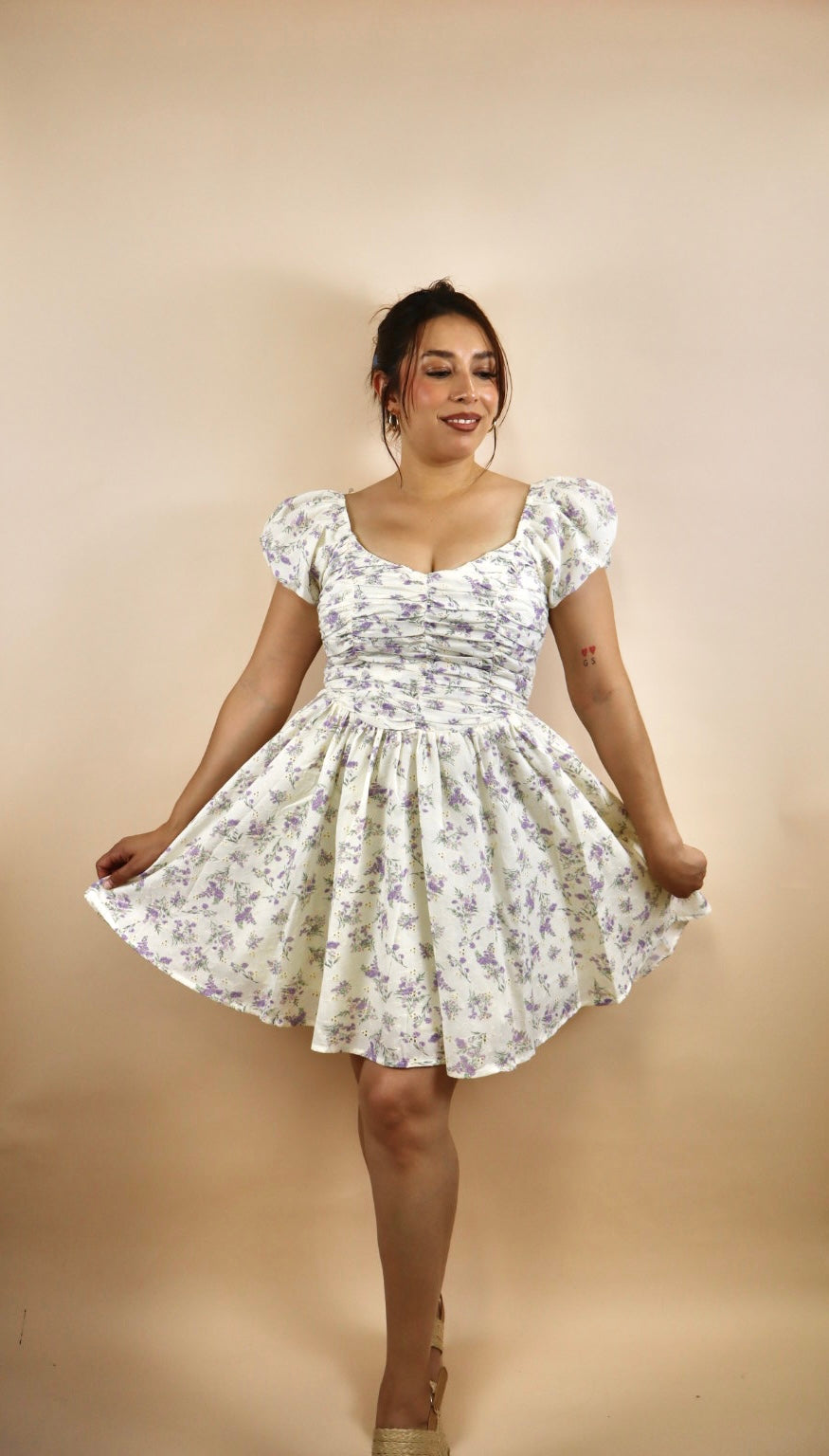 Violet dress