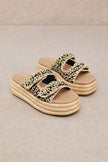 Leopard Sandals