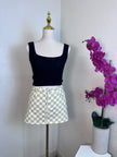 Checkered Skirt