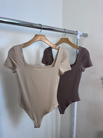 Beige Bodysuit
