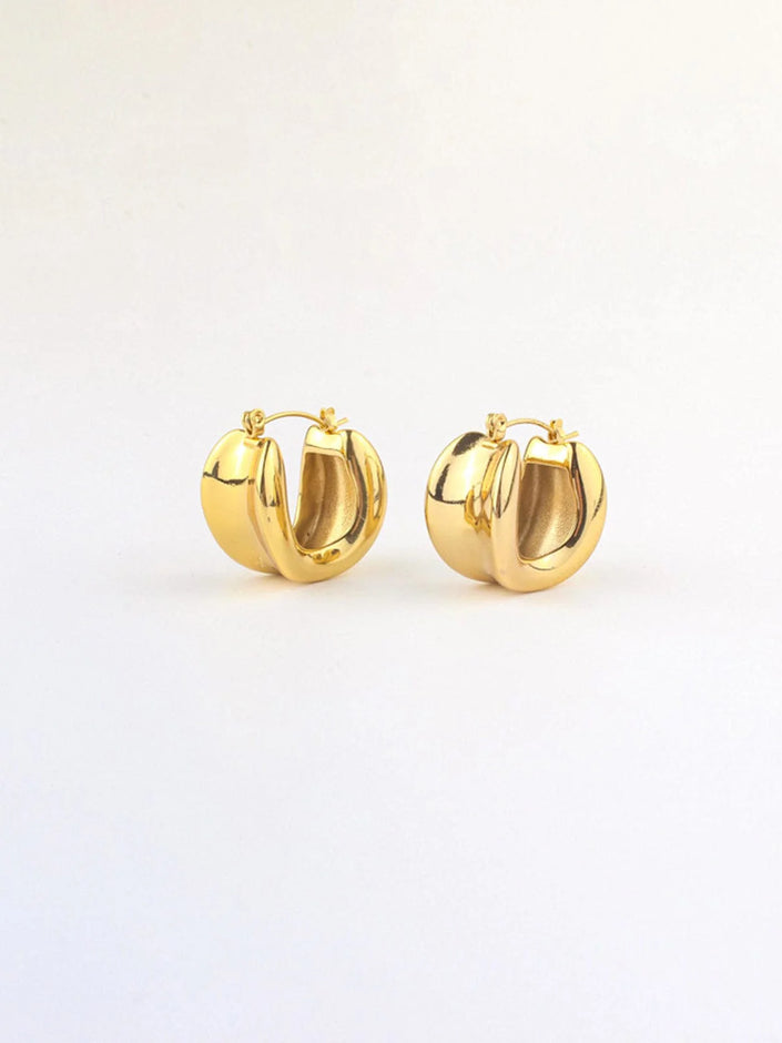 STAINLESS STEEL SMALL EARRINGS